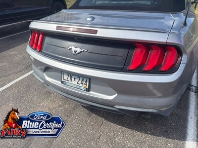 2020 Ford Mustang EcoBoost Premium Blue Certified