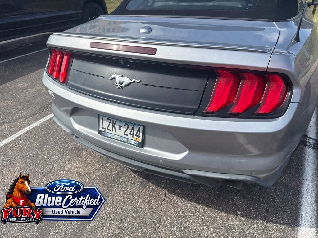 2020 Ford Mustang EcoBoost Premium Blue Certified