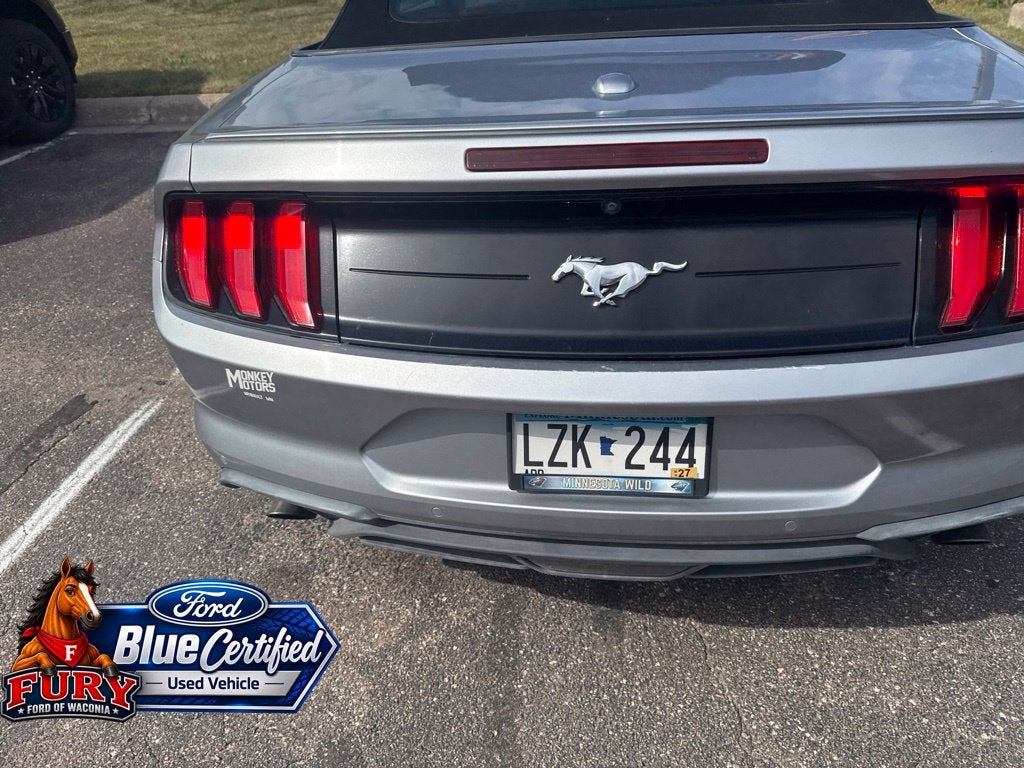 2020 Ford Mustang EcoBoost Premium Blue Certified