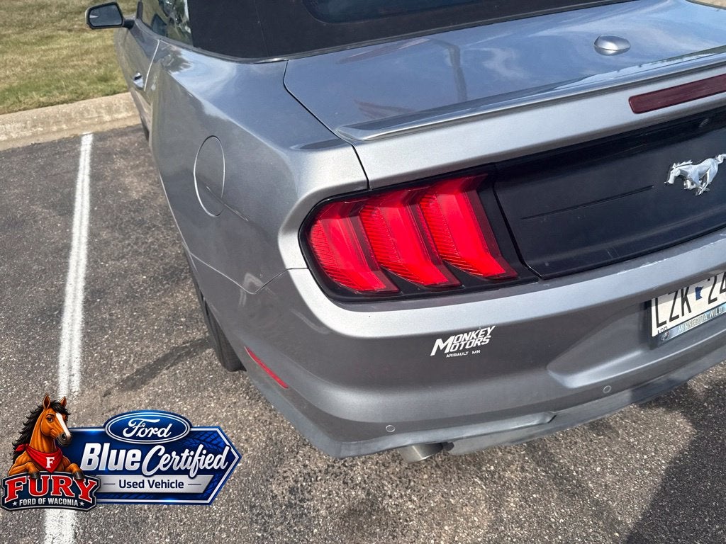 2020 Ford Mustang EcoBoost Premium Blue Certified
