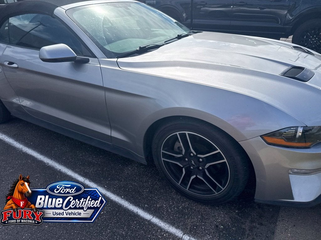 2020 Ford Mustang EcoBoost Premium Blue Certified