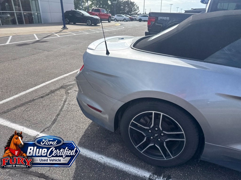 2020 Ford Mustang EcoBoost Premium Blue Certified