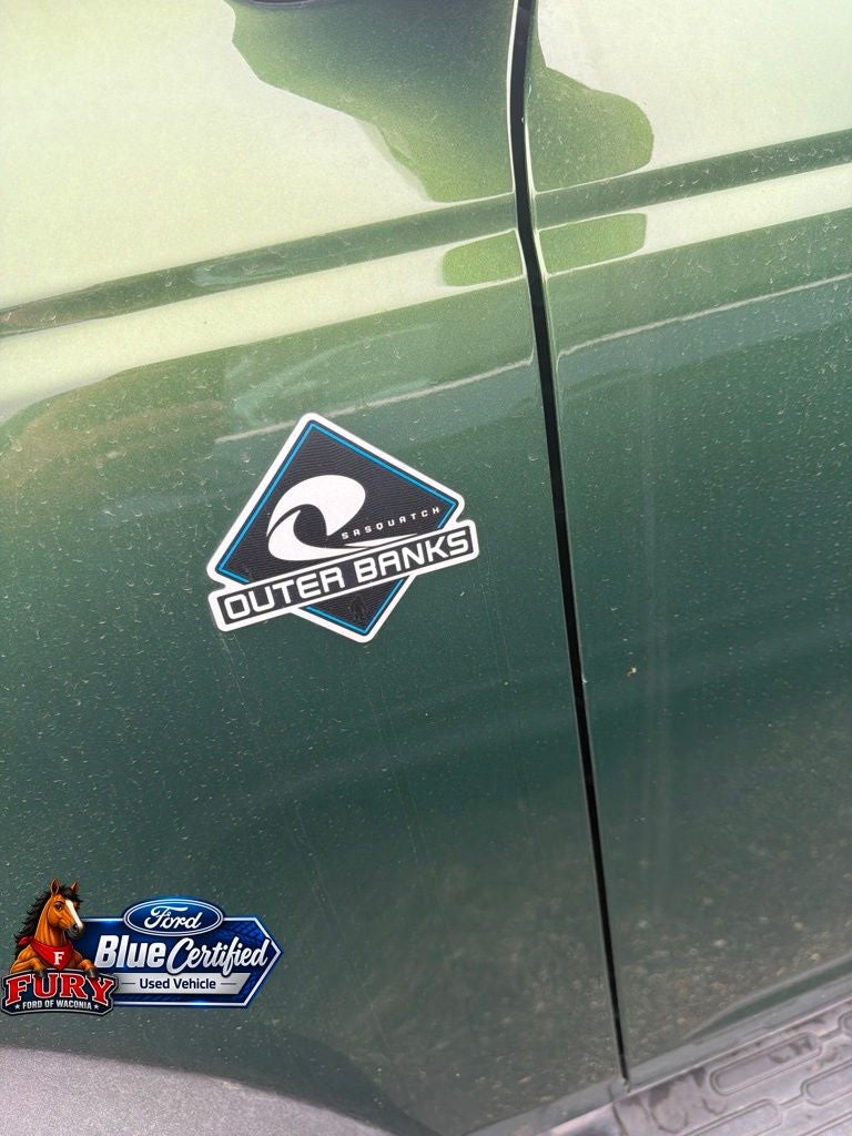 2022 Ford Bronco Outer Banks Blue Certified