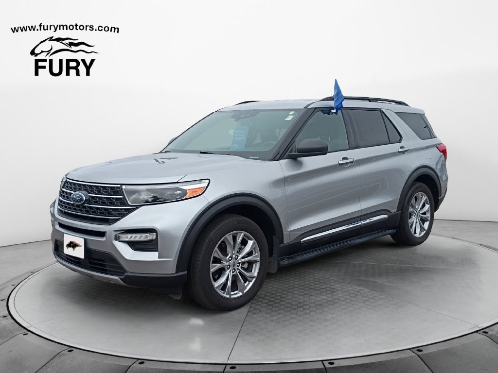 2020 Ford Explorer XLT Blue Certified w/Tow Pkg