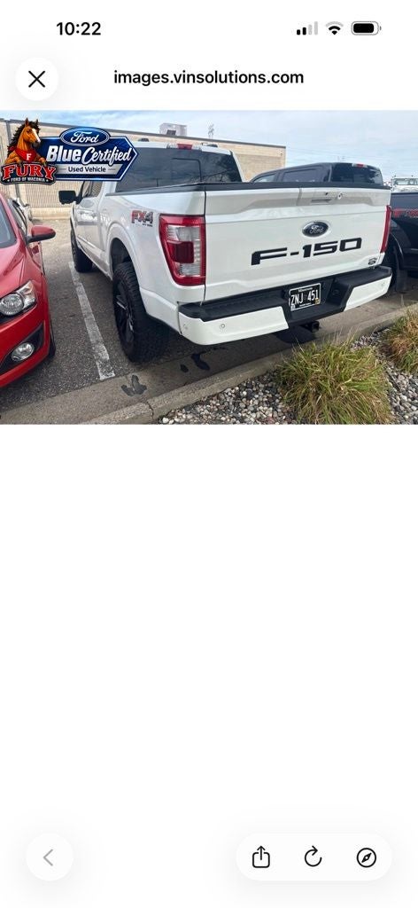 2022 Ford F-150 Lariat w/FX4 Off Road & Co-Pilot 360