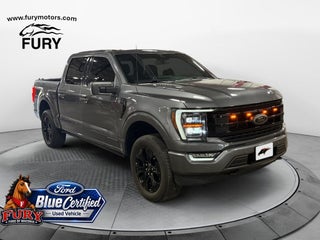 2023 Ford F-150 Lariat Blue Certified