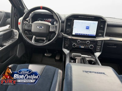 2022 Ford F-150 Raptor Blue Certified w/37 Performance Pkg