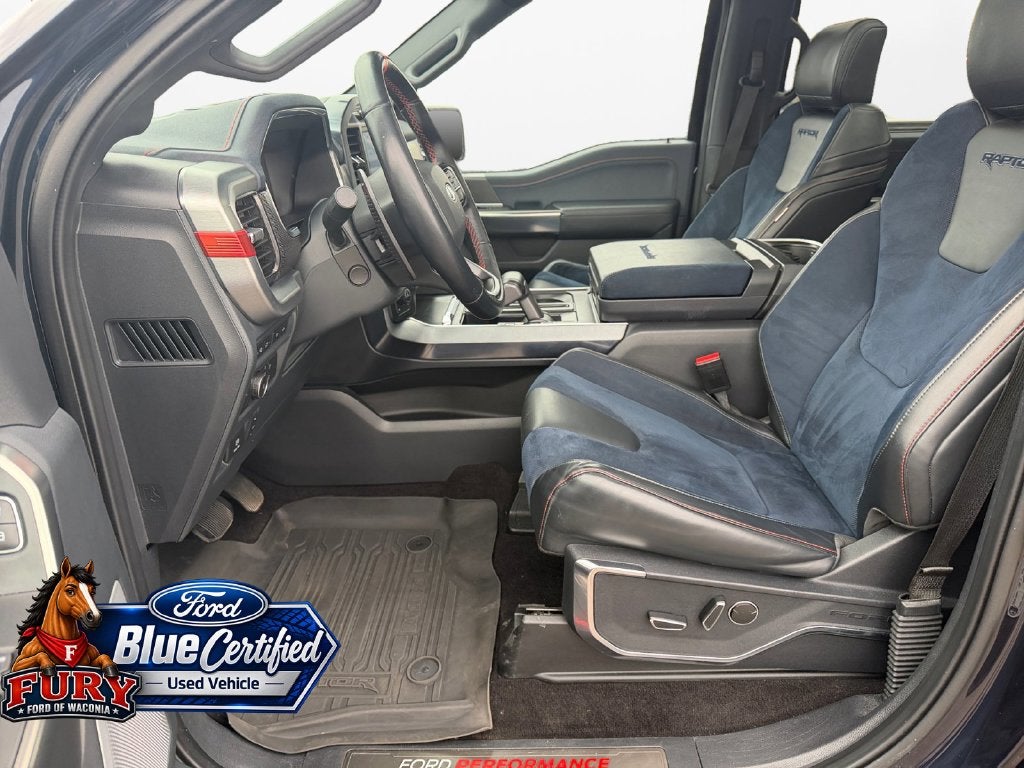 2022 Ford F-150 Raptor Blue Certified w/37 Performance Pkg
