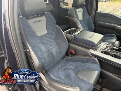 2022 Ford F-150 Raptor Blue Certified w/37 Performance Pkg