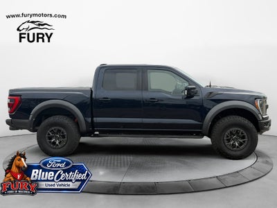 2022 Ford F-150 Raptor Blue Certified w/37 Performance Pkg
