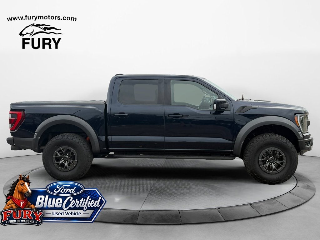 2022 Ford F-150 Raptor Blue Certified w/37 Performance Pkg