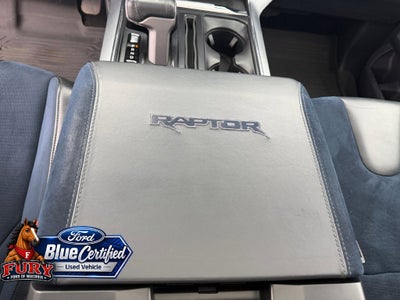 2022 Ford F-150 Raptor Blue Certified w/37 Performance Pkg
