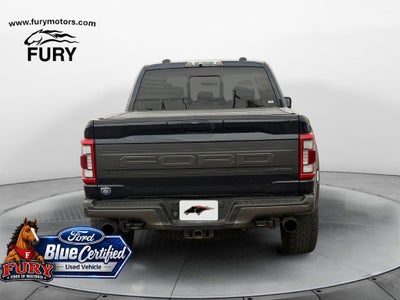 2022 Ford F-150 Raptor Blue Certified w/37 Performance Pkg