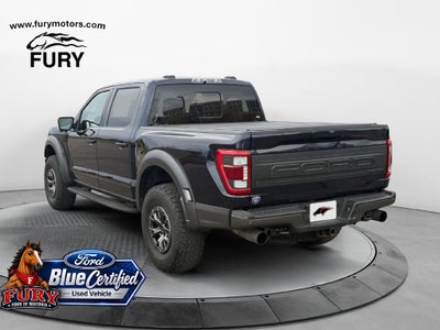 2022 Ford F-150 Raptor Blue Certified w/37 Performance Pkg