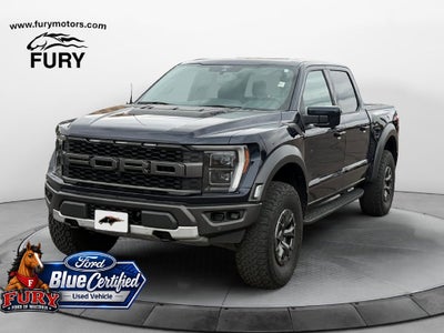 2022 Ford F-150 Raptor Blue Certified w/37 Performance Pkg
