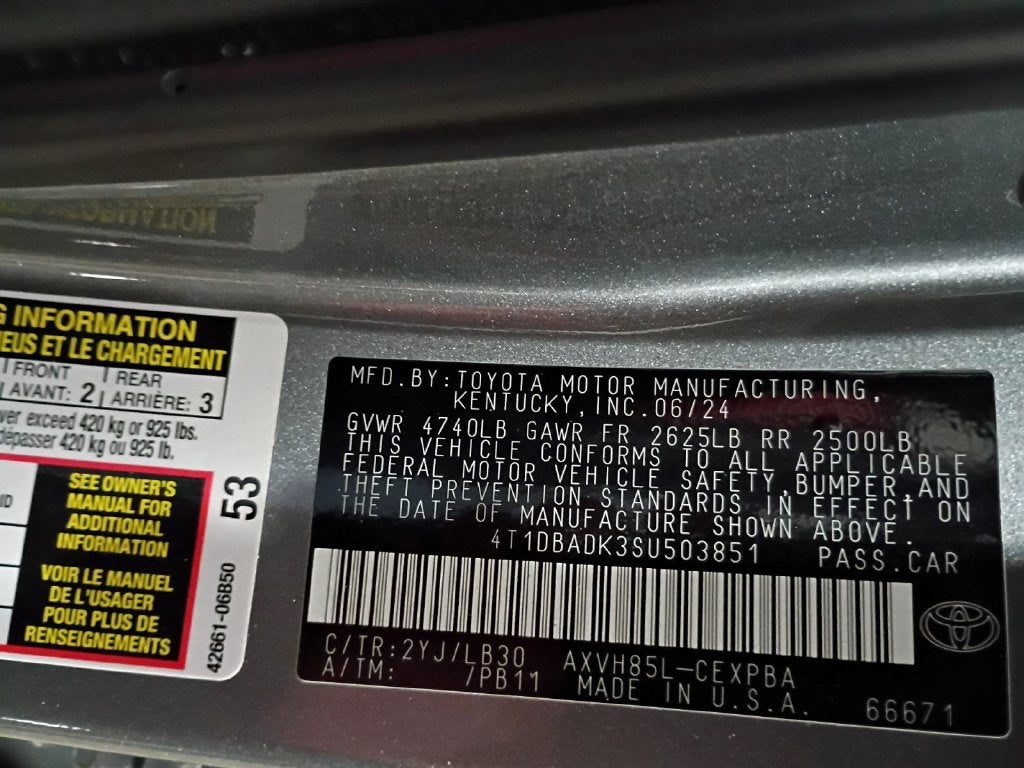 2025 Toyota Camry XSE