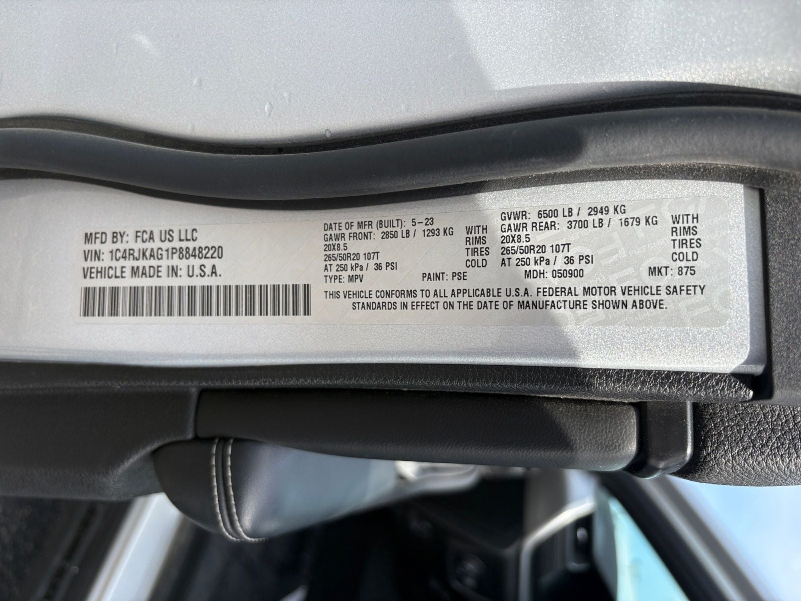 2023 Jeep Grand Cherokee L Altitude 4x4
