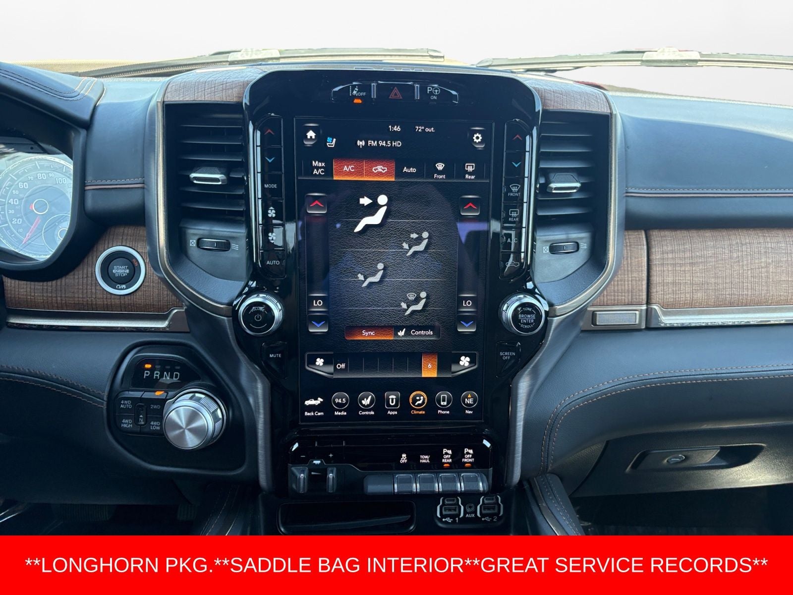 2020 RAM 1500 Laramie Longhorn Crew Cab 4x4 5'7' Box
