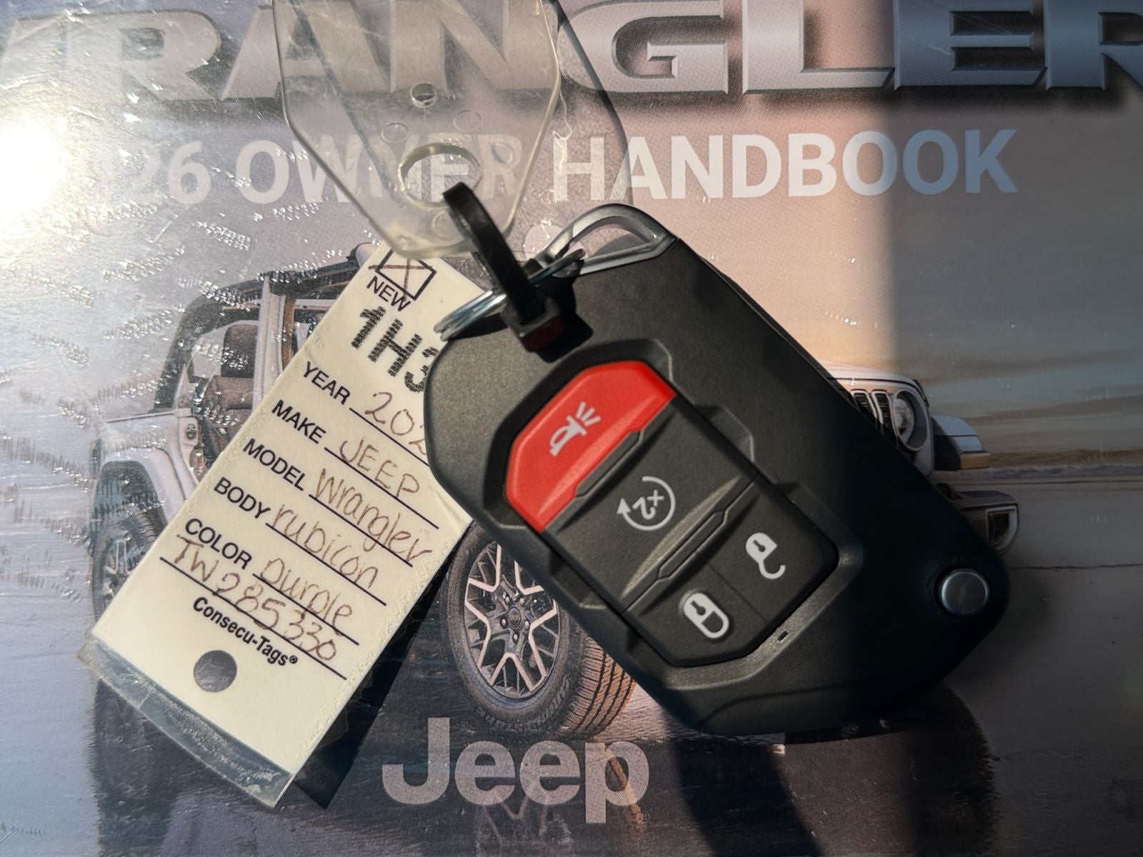 2026 Jeep Wrangler WRANGLER 4-DOOR RUBICON