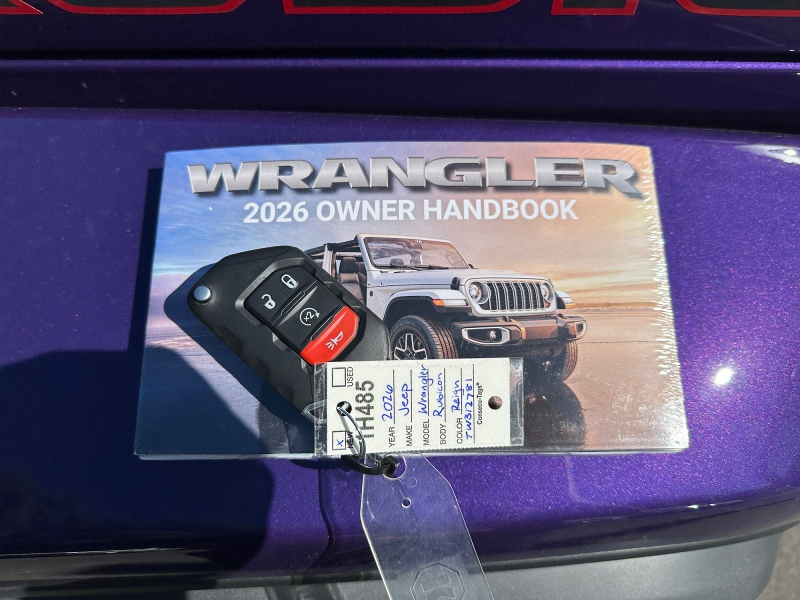 2026 Jeep Wrangler WRANGLER 4-DOOR RUBICON X