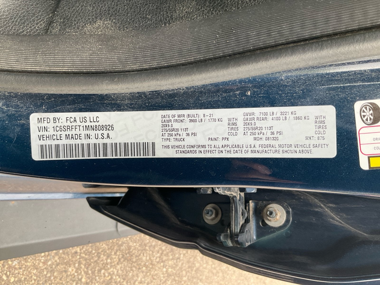 2021 RAM 1500 Big Horn/Lone Star