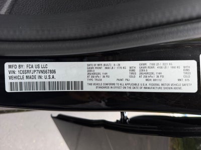 2027 RAM Ram 1500 RAM 1500 LARAMIE CREW CAB 4X4 5'7' BOX