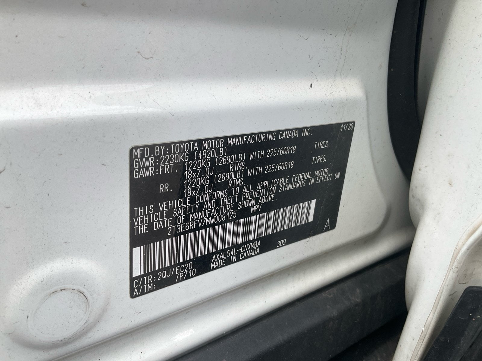 2021 Toyota RAV4 Hybrid XSE