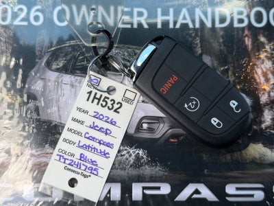 2026 Jeep Compass COMPASS LATITUDE ALTITUDE 4X4