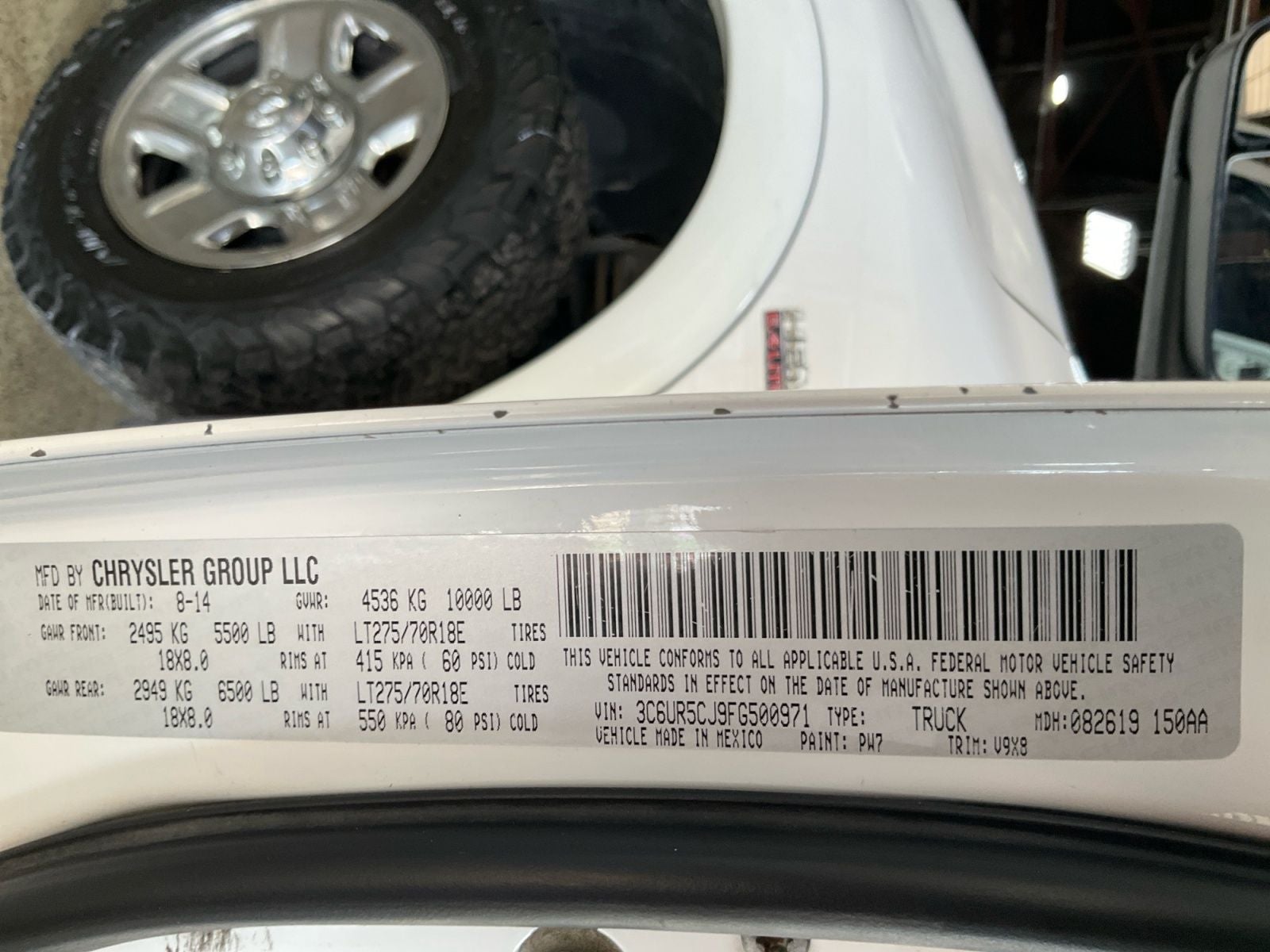 2015 RAM 2500 Tradesman