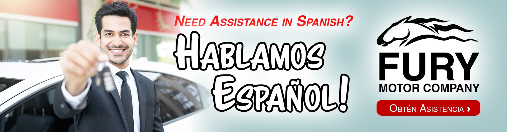 Need Assistance in Spanish ? at Fury Motors Stillwater CDJR in Stillwater MN